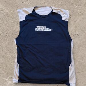 Y2K Womens No Fear Tank Top SZ L